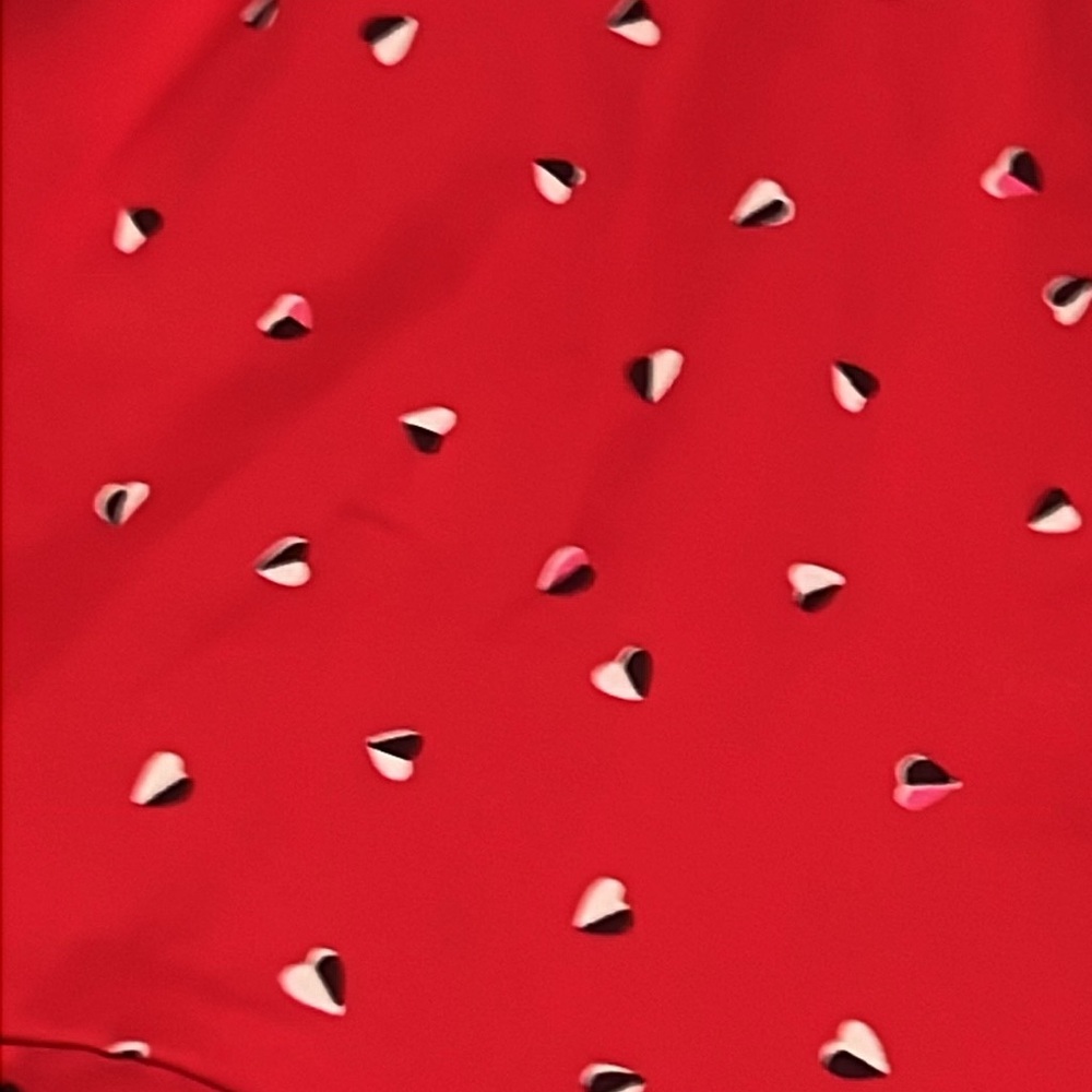 Victoria’s Secret Ruffle Heart Print Romper - Picture 7 of 12